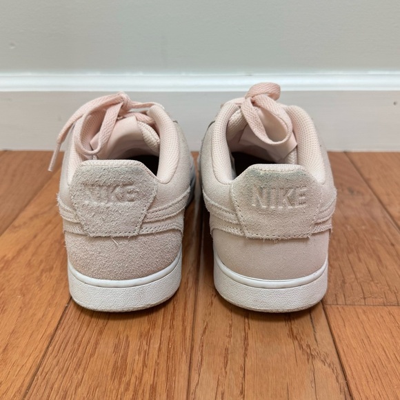 Nike Court Vision Low Top Light Pink Suede Size 8.5 - Picture 5 of 10